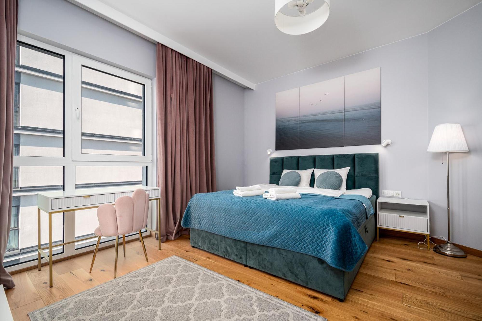 Kasprzaka 29 Wola Tower 3 Rooms, 80M2 16Th Floor, Free Garage By Perfect Apart ワルシャワ エクステリア 写真